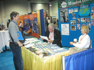 HGS booth at GCAGS