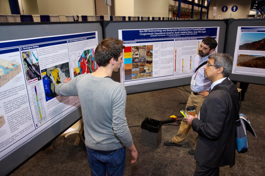 GCAGS plans a student poster session on Monday September 21 in the GR Brown Exhibit Hall